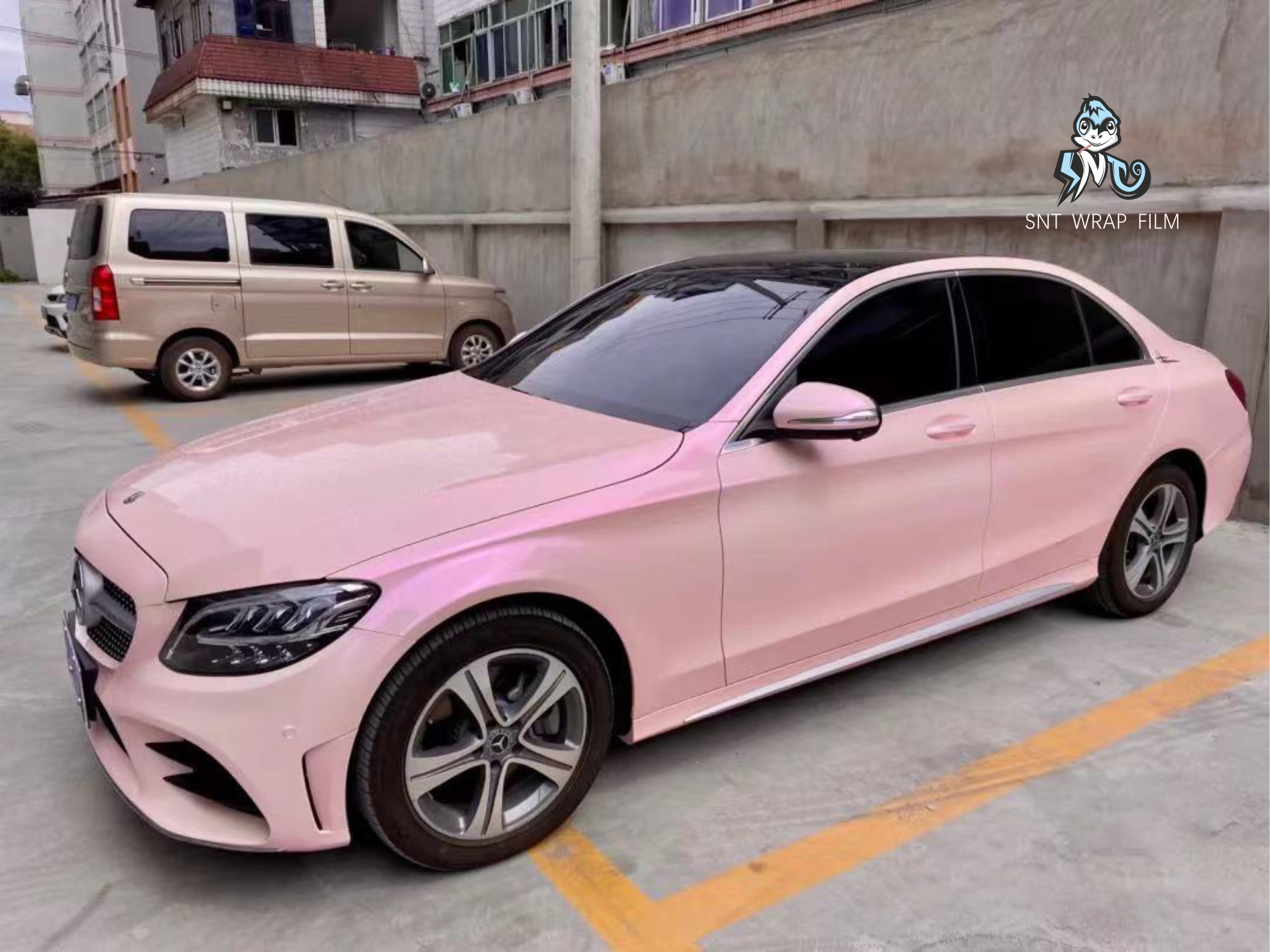 奔驰 双色糖果胭脂粉