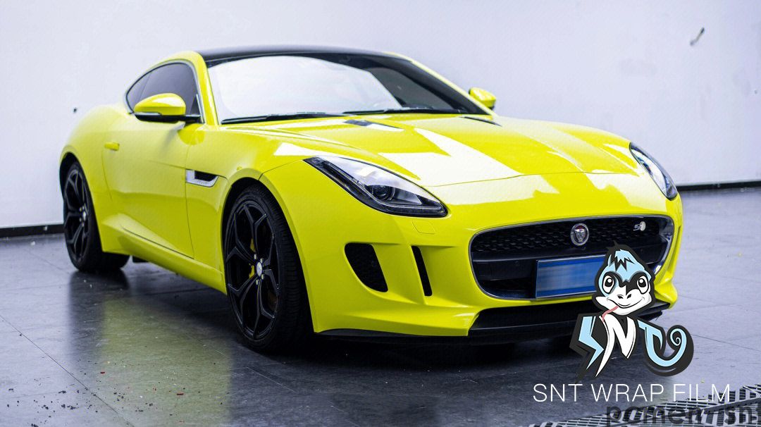 捷豹 水晶柠檬黄