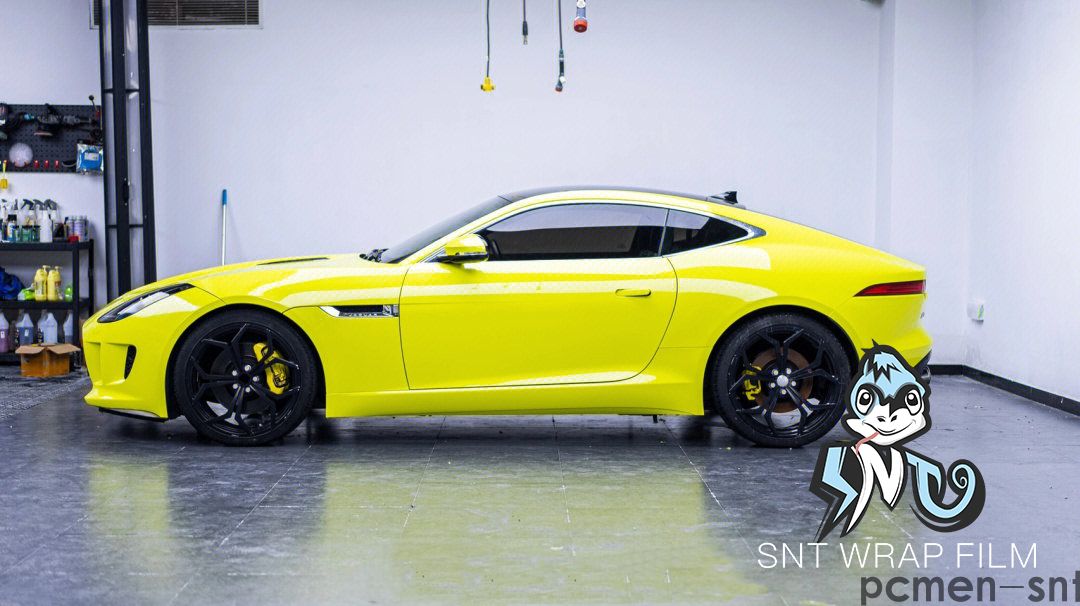 捷豹 水晶柠檬黄