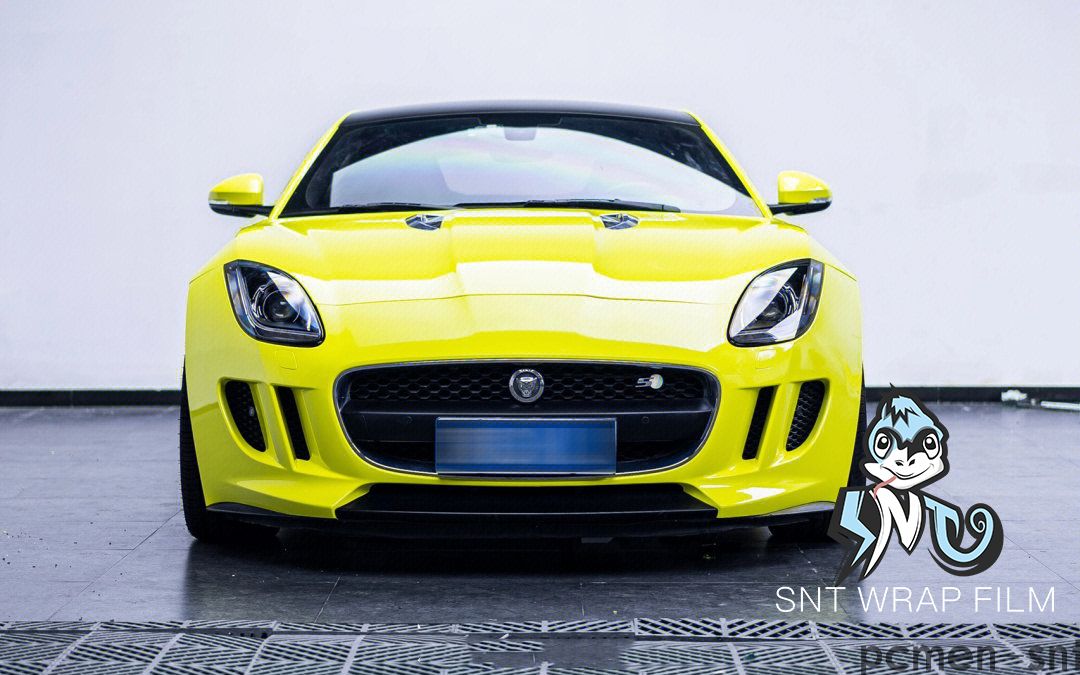 捷豹 水晶柠檬黄