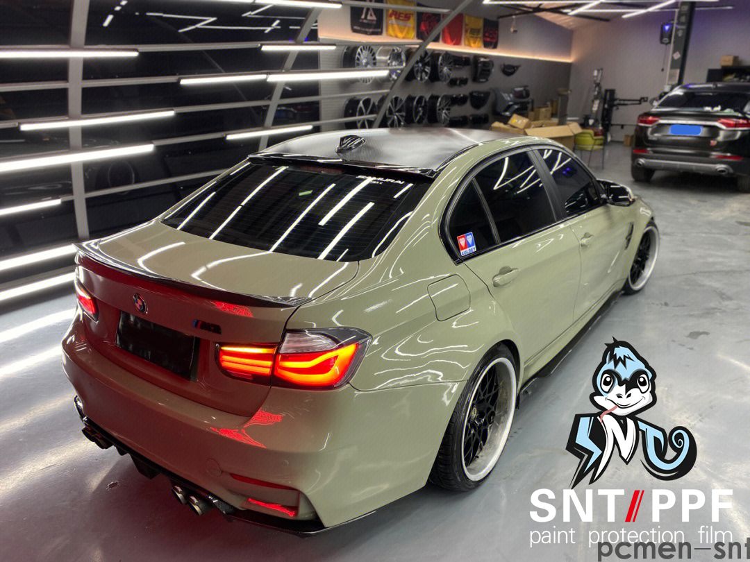 宝马 水晶装甲绿