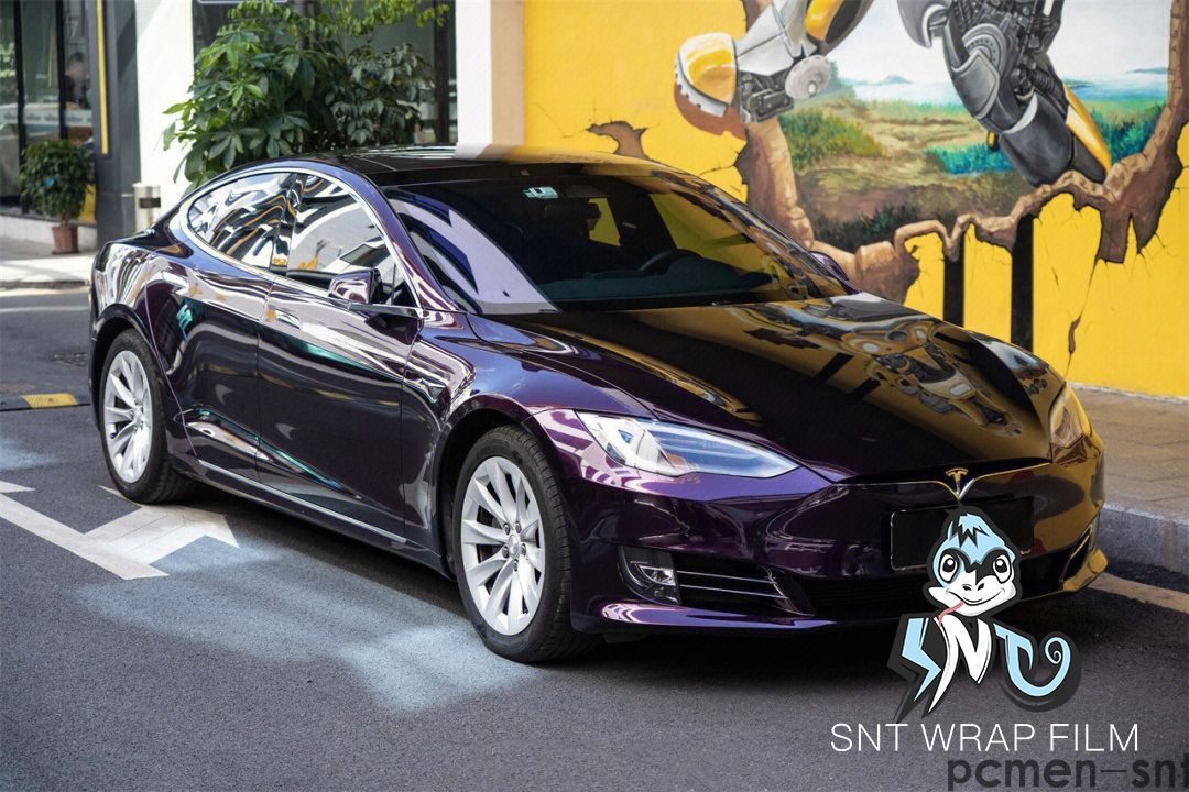 特斯拉 超亮金属午夜紫